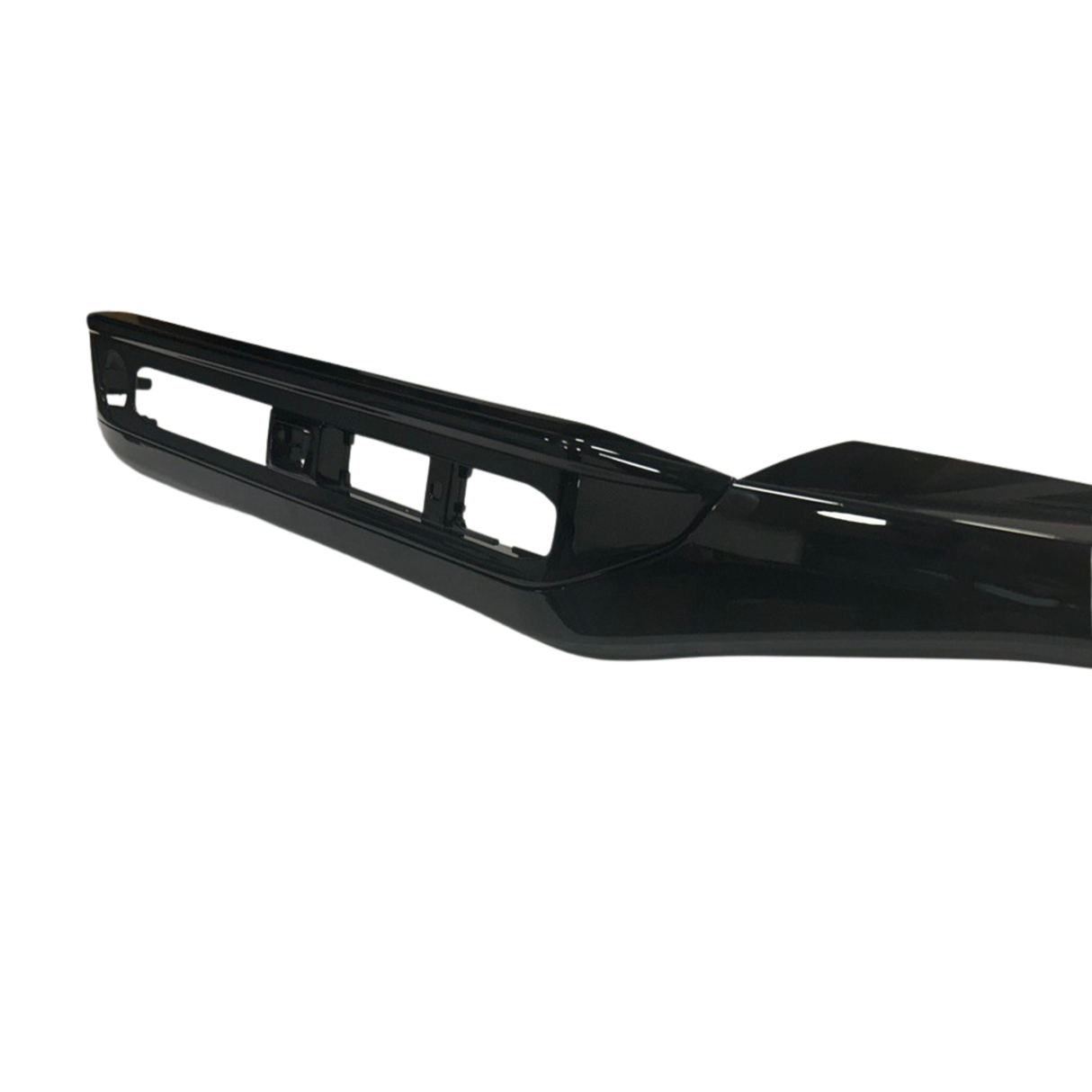 For New Transit Custom Lower Dash Trims - Gloss Black | Van-X