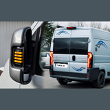 Pour Peugeot Boxer Full LED Faisceau de feux arrière, Tailight, Unité de feu arrière, Feu fumé de remplacement, Van-X, NOUVEAU