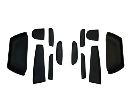For Opel Movano Interior Bundle Rubber Mats- Black | Van-X