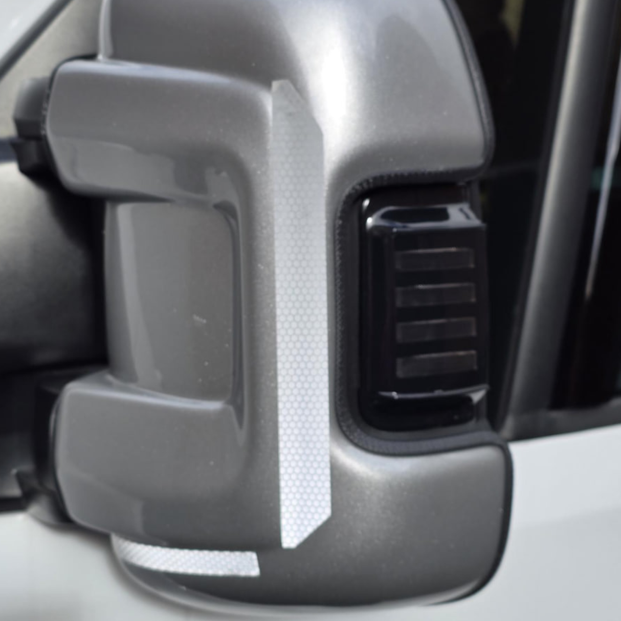 For Fiat Ducato Side Signal Mirror Indicator LED Light - Smoked Lens