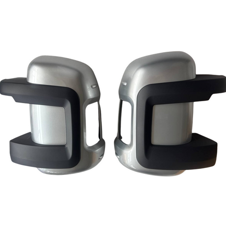 For Opel Movano Wing Mirror Cap/Covers (Set of 2) - Silver | Van-X
