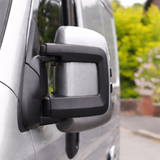 Pour Citroën Jumper Coques de Rétroviseurs (Lot de 2) - Argent | Van-X