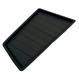 Para insertos y esterillas de goma para bolsillos en las puertas Toyota Proace – Forros de almacenamiento interior negros