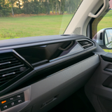 Para la tapa magnética de la guantera VW T6.1 – acabado negro brillante para furgonetas Volkswagen Transporter, campervans