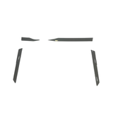 Für VW T6.1 Transporter Armaturenbrett Upgrade – 4-teiliges glänzendes unteres Armaturenbrett-Zierset