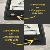 Pour les finitions de la VW T6 avec porte-gobelet - Ensemble gauche et côté droit – accessoires intérieurs | Van-X