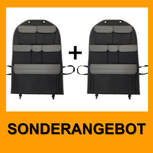 VW T5 T5.1 Transporter Back Seat Organiser Set of 2 bundle