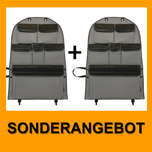 VW T5 T5.1 Transporter Back Seat Organiser Set of 2 bundle