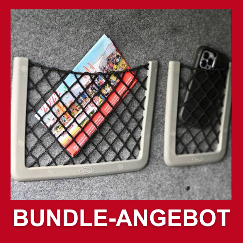 VW T5, T5.1, Storage Net Bundle Campervan Conversion Pocket (Large + Small)