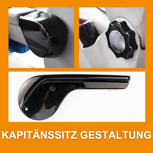 VW T6 Transporter Kapitein Seat Styling Pack Passagiersstoel Interieur Styling