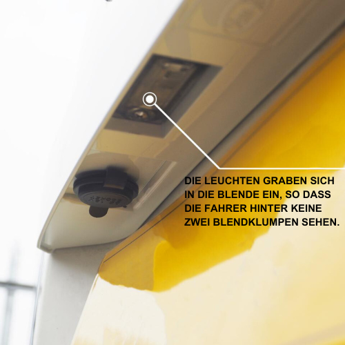 Für VW T6 Barn Door hintere Nummernschildeinheit – reflexsilber lackiert und einbaufertig