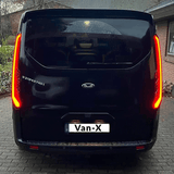 Para las luces traseras LED Transit Custom MK2 – Indicadores secuenciales con lentes ahumadas