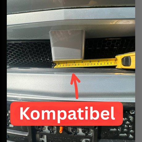 Pour Mercedes Sprinter 907 Pare-chocs avant Grilles en nid d'abeille - Lot de 2 - Van-X