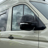 Für VW Crafter New Shape Spiegelabdeckungen – 2er-Set – Glanzschwarz | Van-X