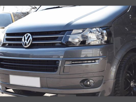 Für Van-X, LED Tagfahrlicht, Set incl. Blende für VW T5.1 Transporter