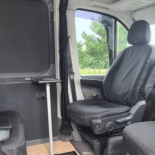 Voor VW Crafter Cabineverdeler Gordijn Kit