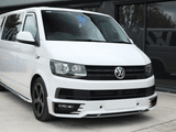 Recortes de parrilla delantera VW Transporter T6 (4 piezas) - Negro Mate