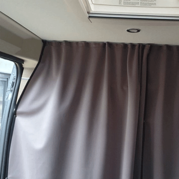 Nieuw voor Citroën Relay Camper, Campervan, Maxi-Cab Scheidingsgordijn Premium met Rail