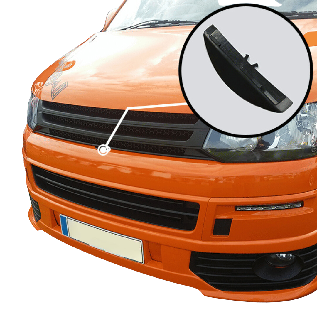Für VW T5.1 Frontgrill ohne Emblem (matt)