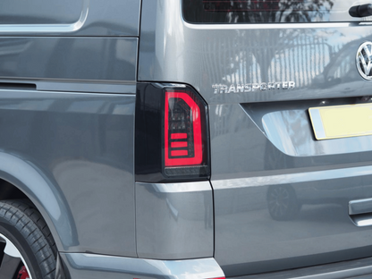 VW T6 gerookte achterklep achterlichten sequentiële indicatie-LED