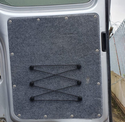 VW T6, Double X Opbergnet voor Campervan Conversie