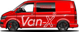 Conversión de Furgoneta VW Caddy Cortinas Premium Van-X - Negro/Azul