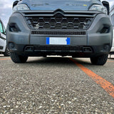Voor Opel Movano Front Honeycomb Bumper Grille Bundle 2 stuks - Matt Zwart | Van-X