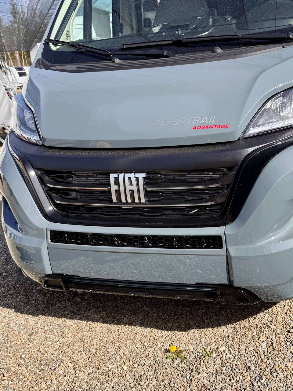 For Citroen Jumper Bumper Honeycomb without Parking Sensors - Gloss Black