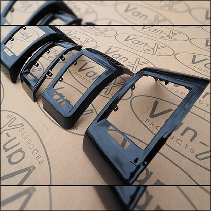 Für Opel Movano Armaturenbrett Luftauslass (schwarz) lackiert und einbaufertig