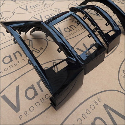 Für Opel Movano Armaturenbrett Luftauslass (schwarz) lackiert und einbaufertig