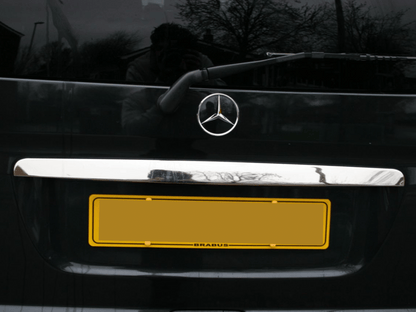 Rivestimento targa portellone posteriore per Mercedes Vito (regalo ideale)