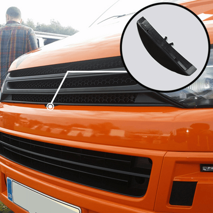 Mattschwarzer Kühlergrill ohne Emblem für Volkswagen T5.1 *Ausverkauf* [B-Ware]