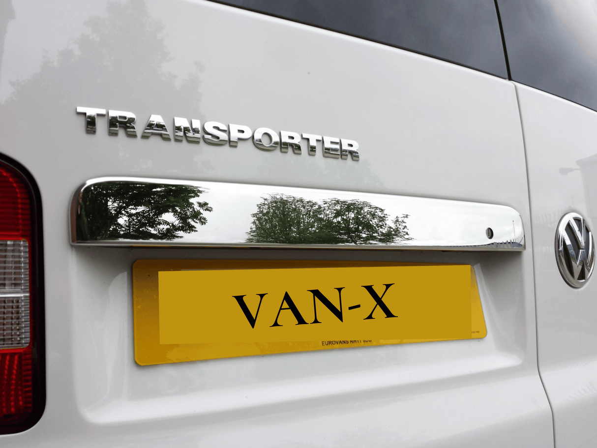 Für Van-X, Griffleiste Kennzeichenbeleuchtung, Flügeltüren Version, für VW T5 Transporter