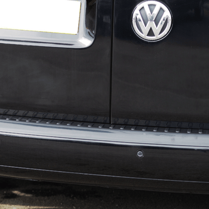 Protezione per paraurti posteriore VW Caddy Barndoor/portellone posteriore in plastica nera