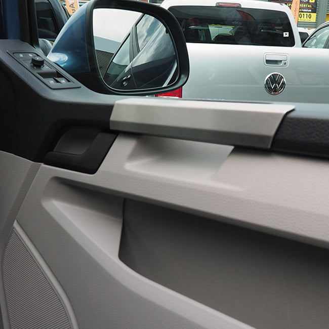 Pour les caches de poignées en acier inoxydable VW T6 Transporter – Ajustement Premium & Finition Durable | Van-X