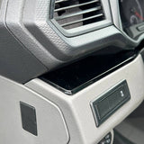 Per VW T6.1 Transporter Dashboard Upgrade - Set di rivestimento per cruscotto inferiore lucido in 4 pezzi