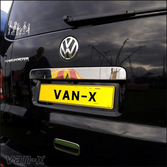 Für Van-X Blende Griffleiste Kennzeichenbeleuchtung - Heckklappe -  für VW T5 (2003 – 2015)