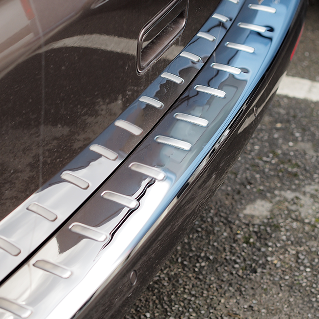 Protezione paraurti posteriore per VW T6 Barndoor (Ch-Insert) in acciaio inossidabile