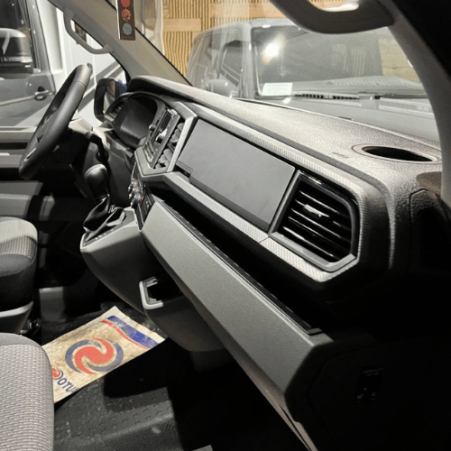 Nieuw voor VW Transporter T6.1 bestelwagen, camper, OEM getextureerd – handschoenenkastje magnetisch deksel