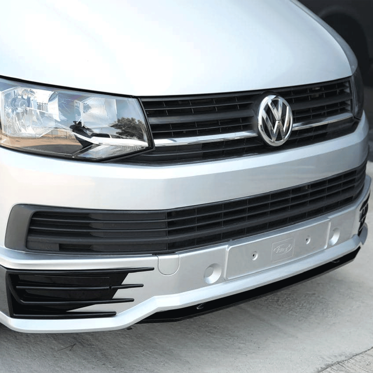 Für VW T5.1 Transporter Frontspoiler Sportline + Splitter T5-X Styling