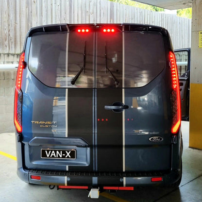 Für Transit Custom Van MK2 Sequentieller Blinker LED Rückleuchten getönte Gläser