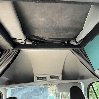 MAN TGE / New Crafter Cab Divider Curtain Kit Campervan Conversion