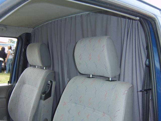 Voor MAN TGE / Nieuwe Crafter Cabineverdeler Gordijnset Campervan Ombouw