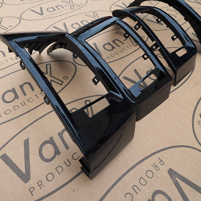 Für Citroen Relay Dashboard Air Vent (schwarz) lackiert und einbaufertig