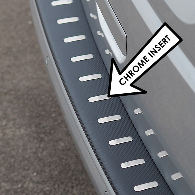 Achterbumperbeschermer ALLEEN koolstofvezelfilm voor VW T6 Barndoor