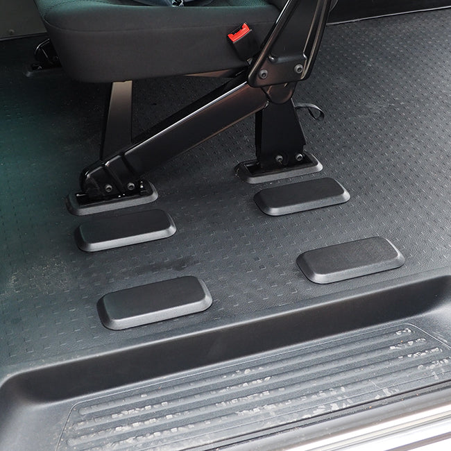 VW T5, T5.1, T6 Kombi stoelbasisdop (set van 4)