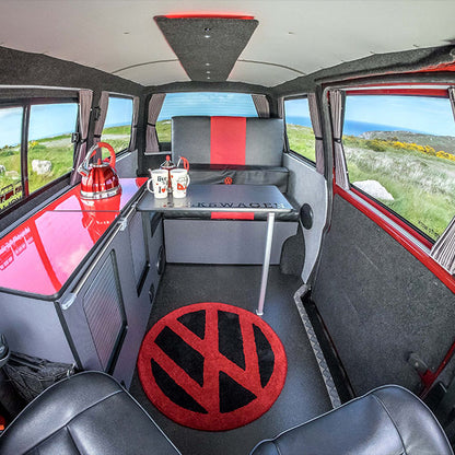 Für VW T4 Transporter Premium 4 x Seitenscheibenvorhänge Van-X
