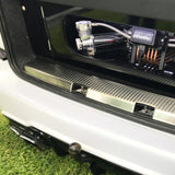 Rostfreie hintere Schwellenabdeckung für VW T5 , T5.1 nur Schiebetür