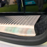 Rostfreie hintere Schwellenabdeckung für VW T5 , T5.1 nur Schiebetür