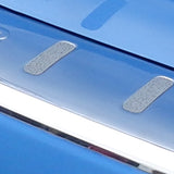Rear Bumper Protector With Rubber Inserts for VW T6 Barndoor Stainless Steel-20111